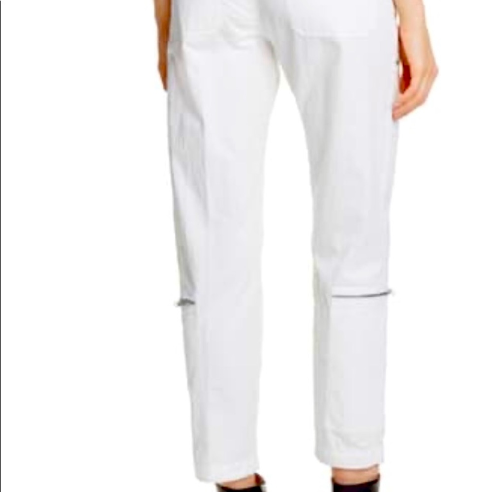 Helmut Lang Flight Pants. White.  New with tags.